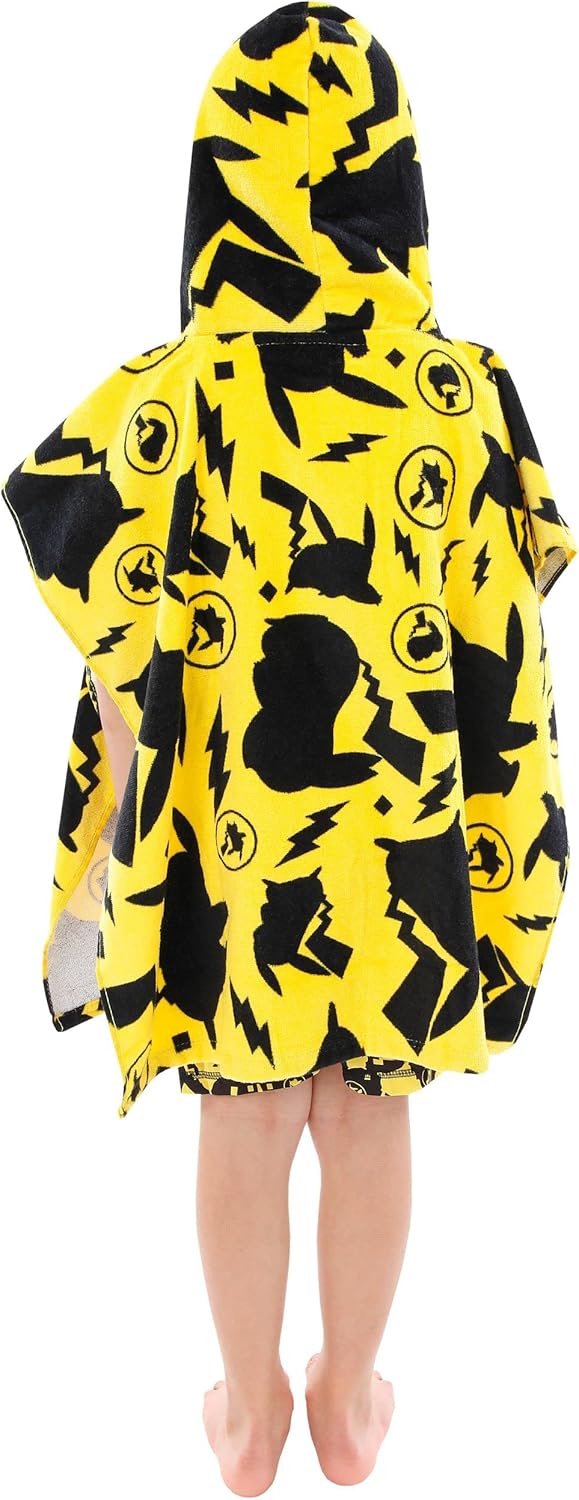 Pokemon Hooded Poncho Towel for Kids