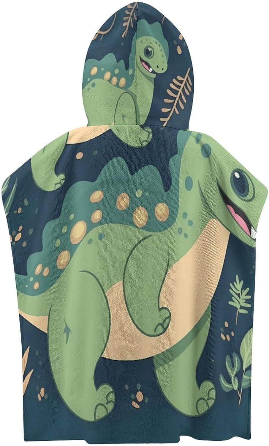Cute Dinosaur Kids Hooded Bath Towel