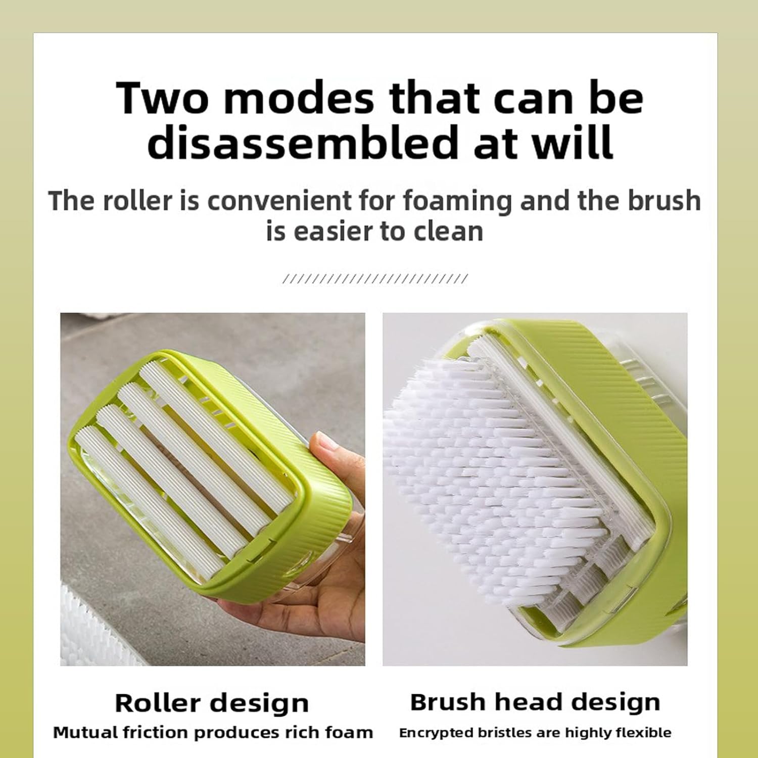 Portable Foaming Soap Dispenser with Storage Tray