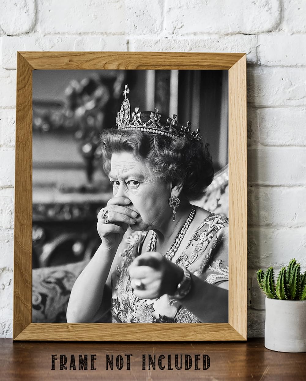 Did You Cut One Queen Elizabeth Poster 11x14 Unframed