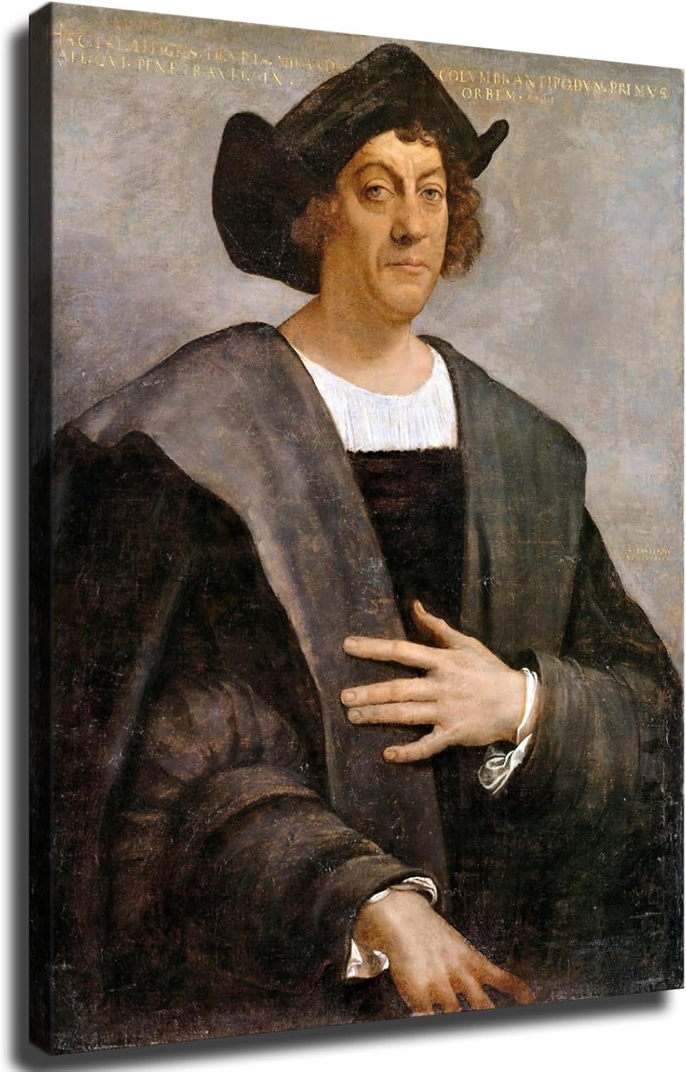 Christopher Columbus HD Canvas Art Poster 16x20inch
