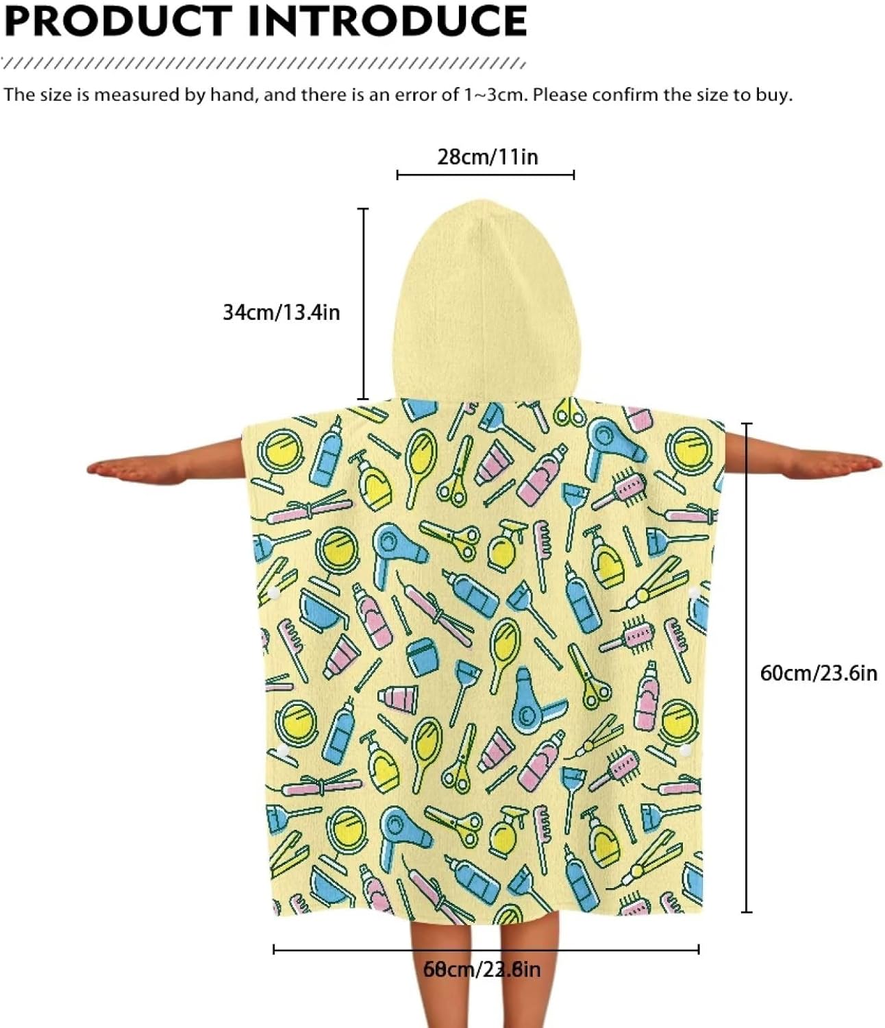 Mintulipy Kids Hooded Bath Towel for Boys Girls