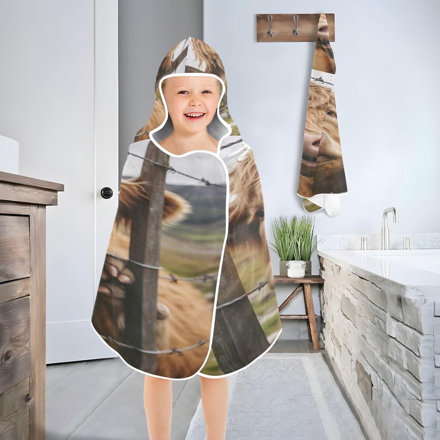 Kigai Hooded Towel for Kids - 235 x 50