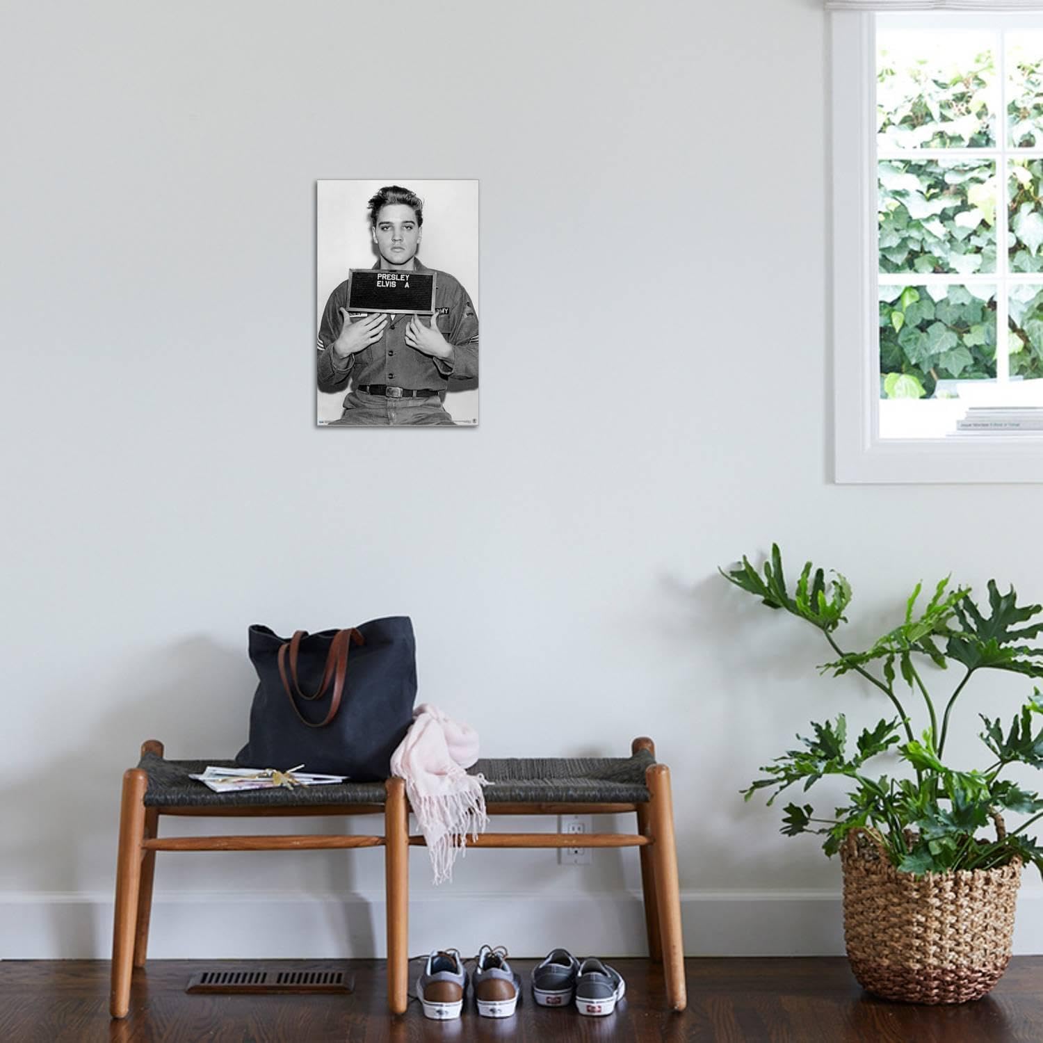 Trends International Elvis Presley Army Enlisting Wall Poster