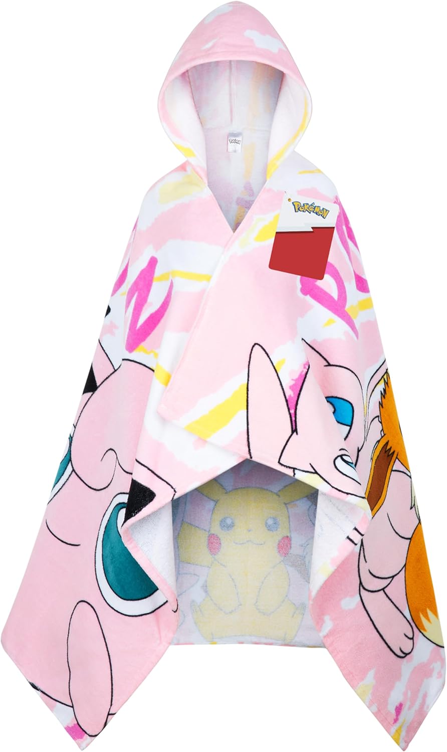 Pokemon Hooded Towel for Kids