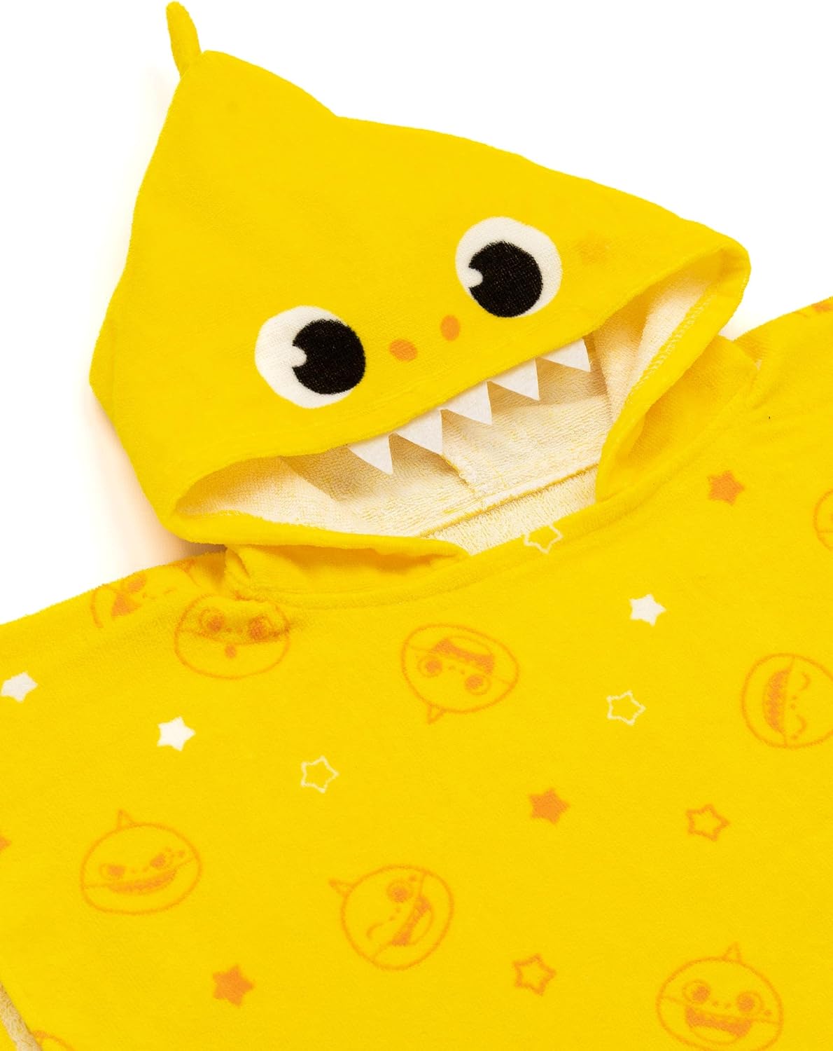 Baby Shark Towel Poncho for Kids - Kids Bath Towel