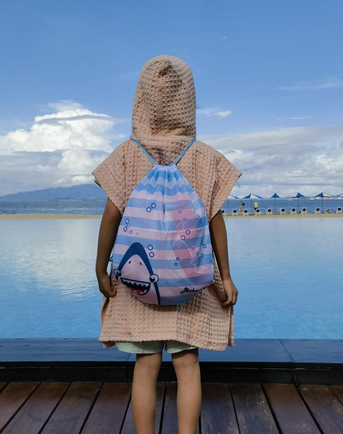Athaelay Hooded Bath Towel for Kids 0-4 Years
