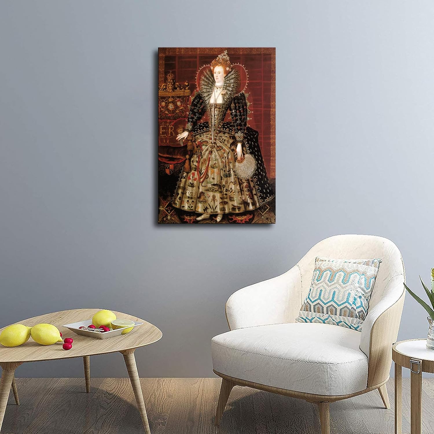 Queen Elizabeth I Portrait Poster 8x12 Inch Unframed