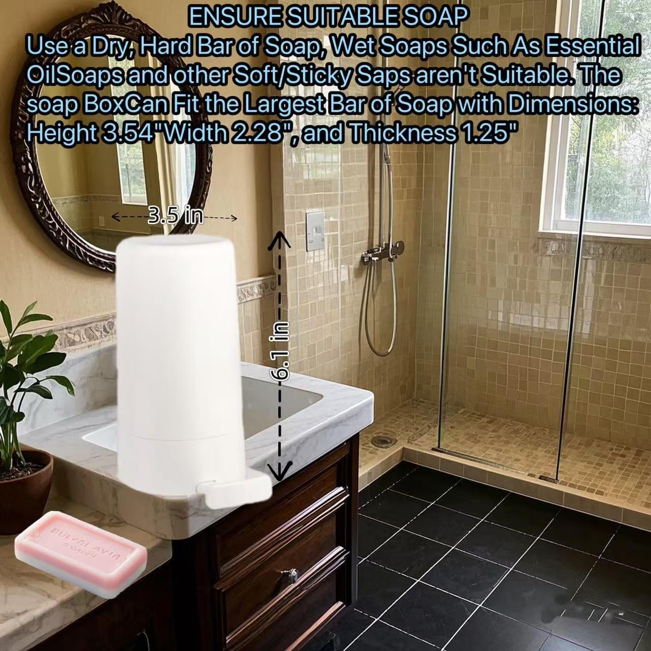 Adjustable Foam Flaker Soap Dispenser for Kids