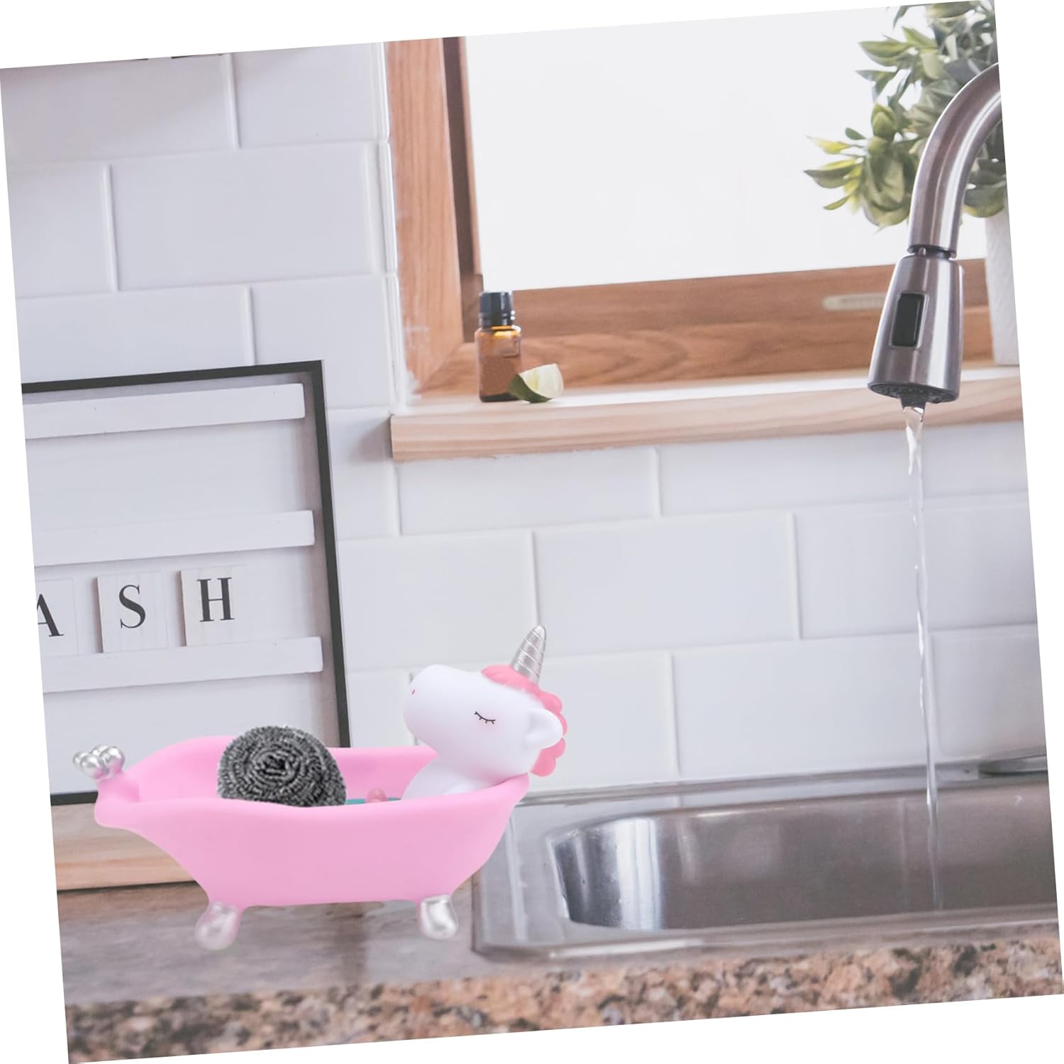 Adorable Unicorn Cartoon Soap Holder for Bathroom
