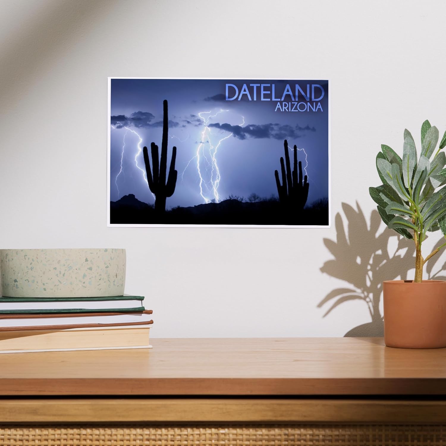 Lantern Press 8x12 Art Print Dateland Arizona