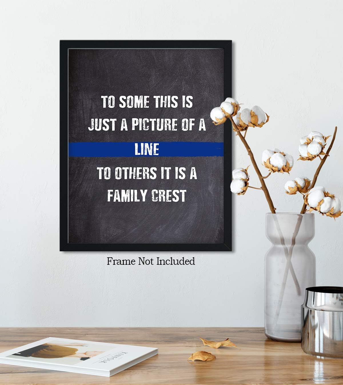 Govivo Wall Art Print Family Crest 8x10 Unframed