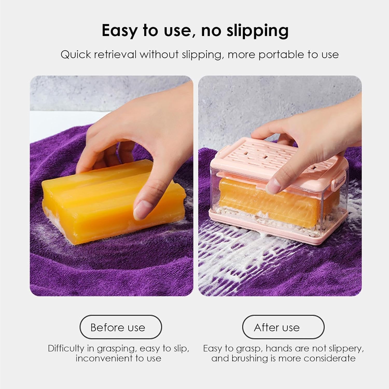 Syanus Foaming Soap Dispenser with Brush and Drainage