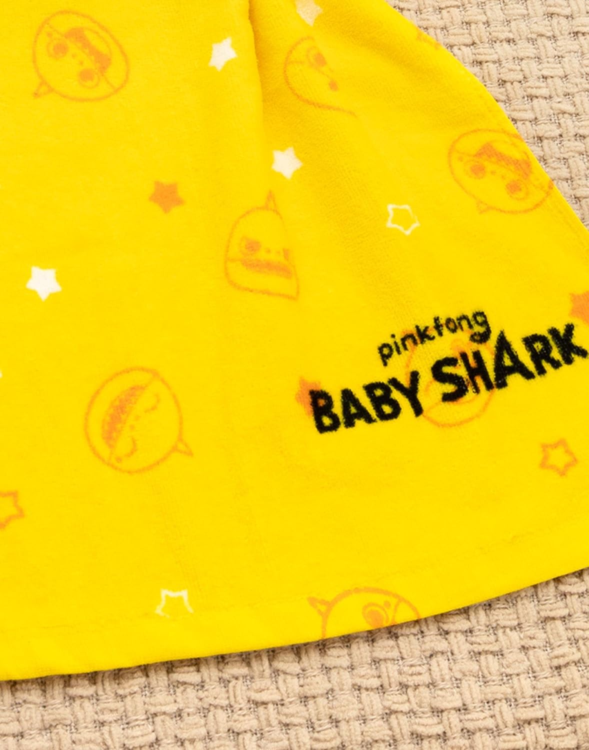 Baby Shark Towel Poncho for Kids - Kids Bath Towel
