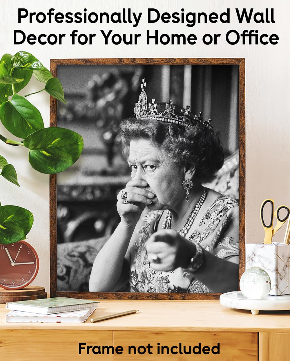 Did You Cut One Queen Elizabeth Poster 11x14 Unframed