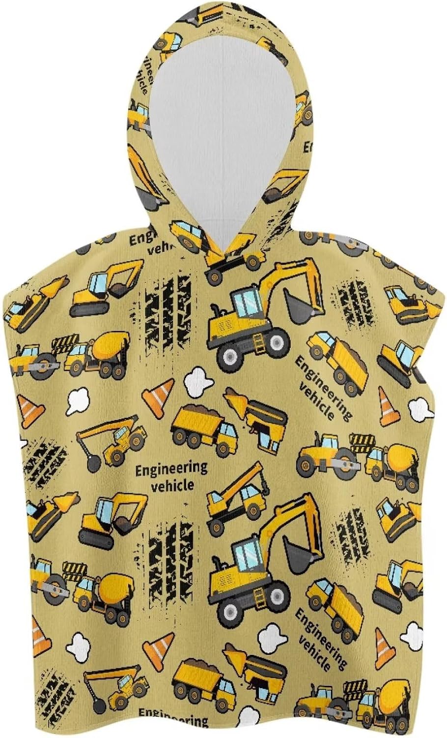 Mintulipy Cartoon Car Kids Bath Towel