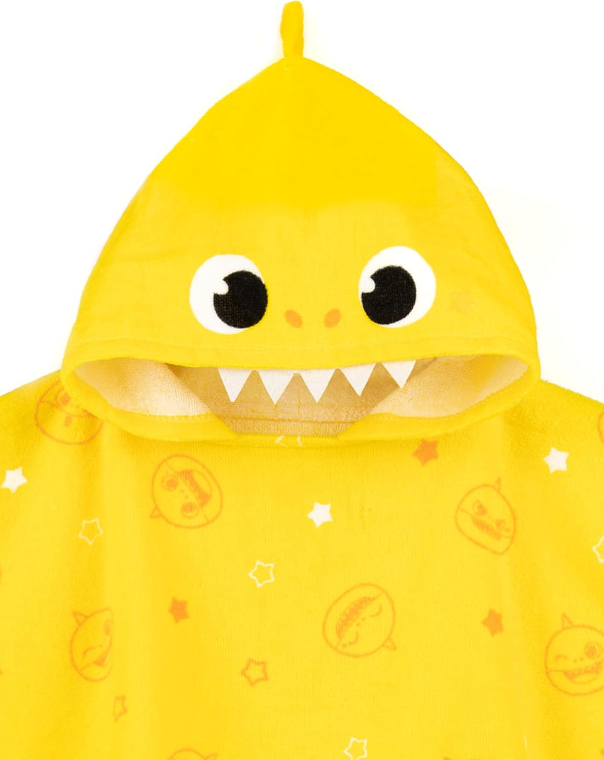 Baby Shark Towel Poncho for Kids - Kids Bath Towel