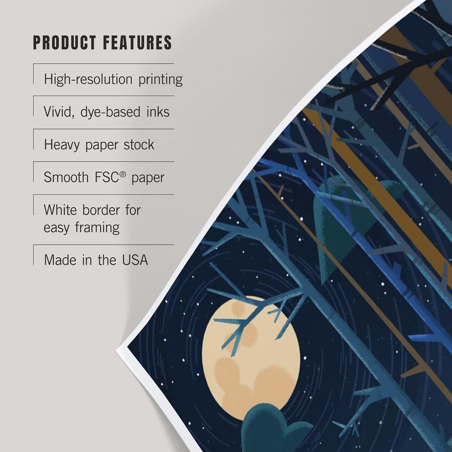 Lantern Press 8x12 Art Print Blue Ridge Parkway