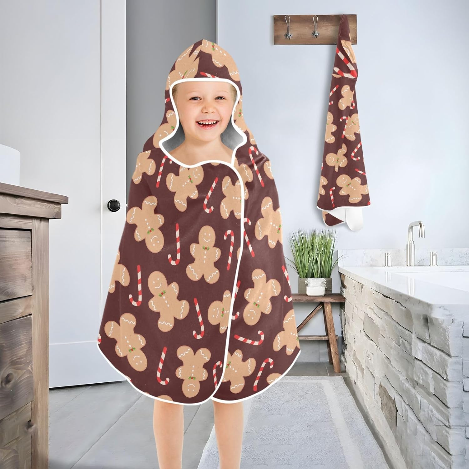 Susiyo Kids Hooded Bath Towel with Hood