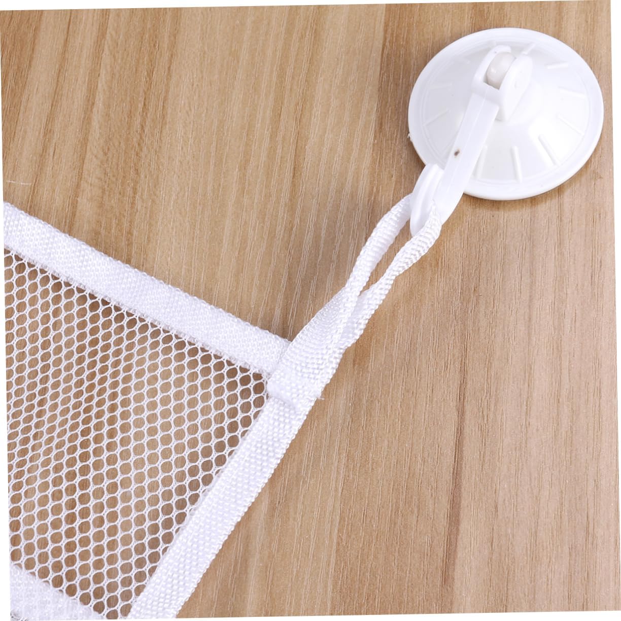 HOOTNEE Multifunctional Mesh Bath Toy Storage Bag with Strong Hooks and Drainage