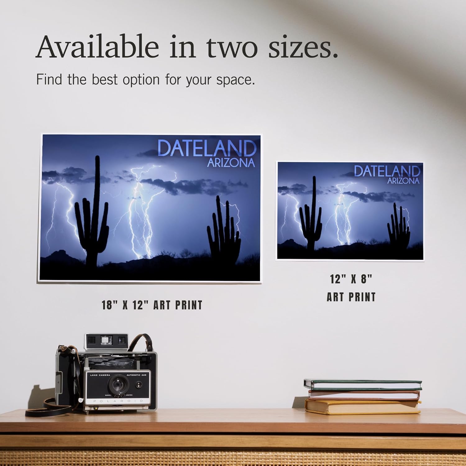 Lantern Press 8x12 Art Print Dateland Arizona