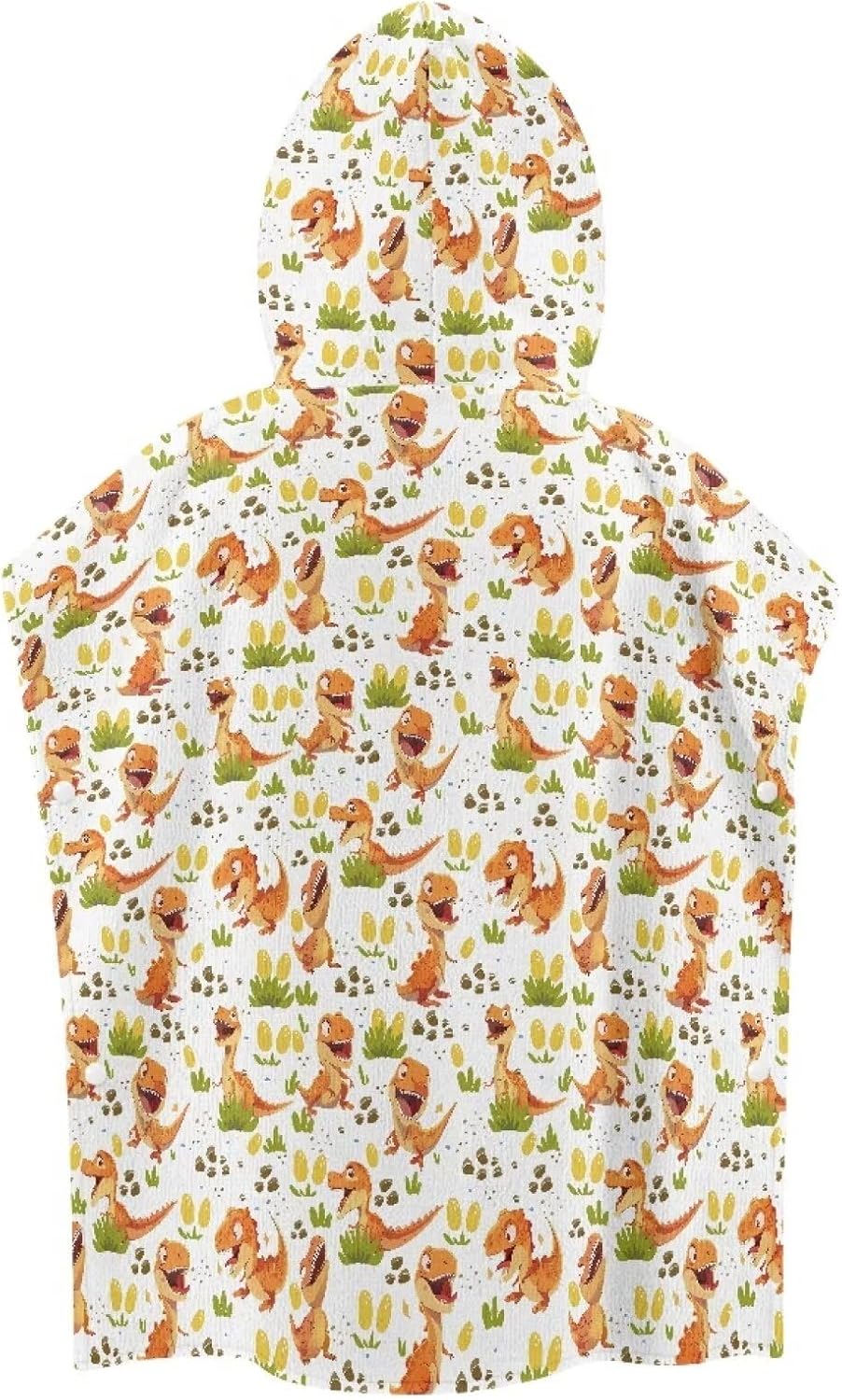 Multi Cute Dinosaur Kids Bath Towel Hooded Cape