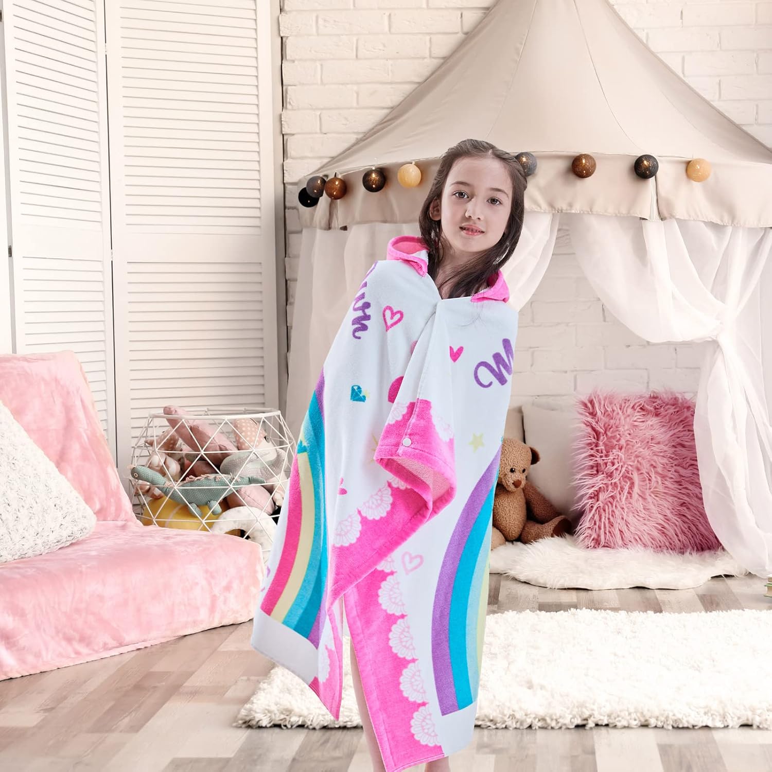 VOOVA MOVAS Kids Towel with Hood 30X50