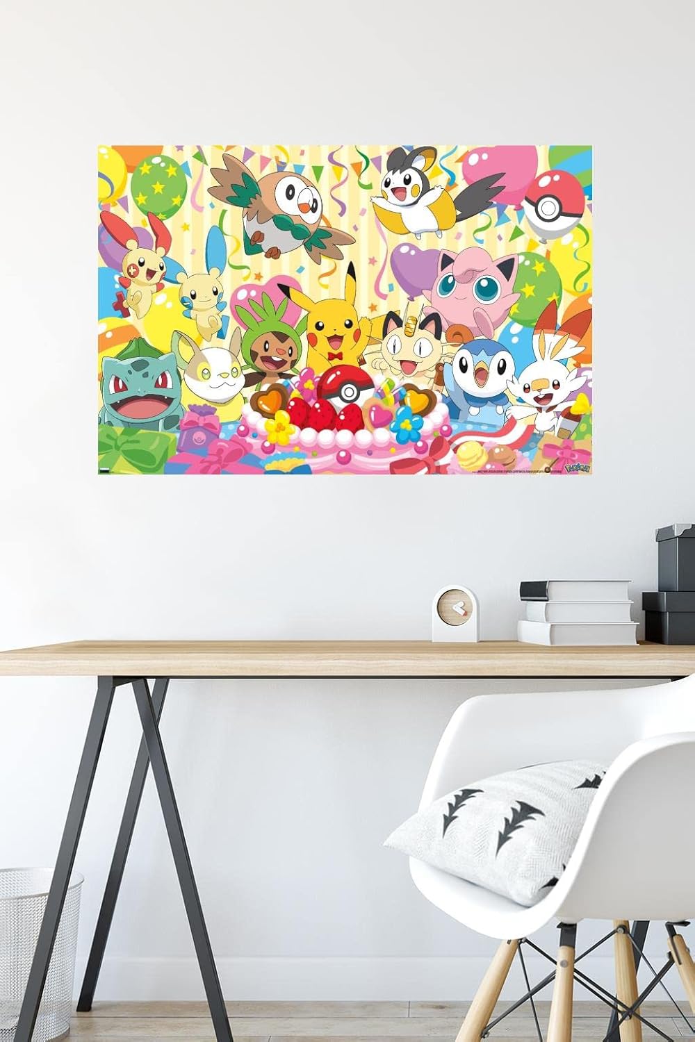 Trends International Pokmon Birthday Wall Poster 34x224