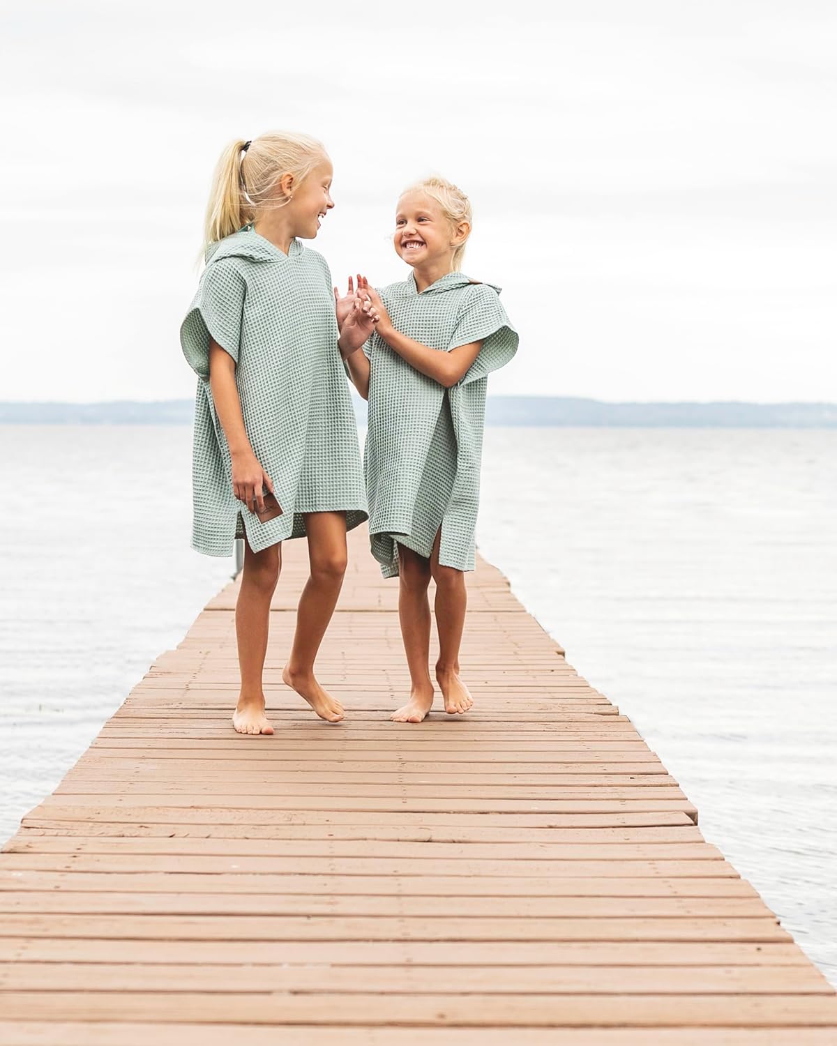 Premium Wearable Hooded Towel Poncho for Kids