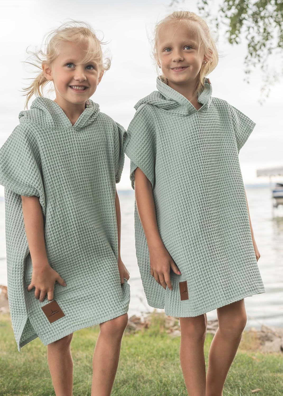 Premium Wearable Hooded Towel Poncho for Kids