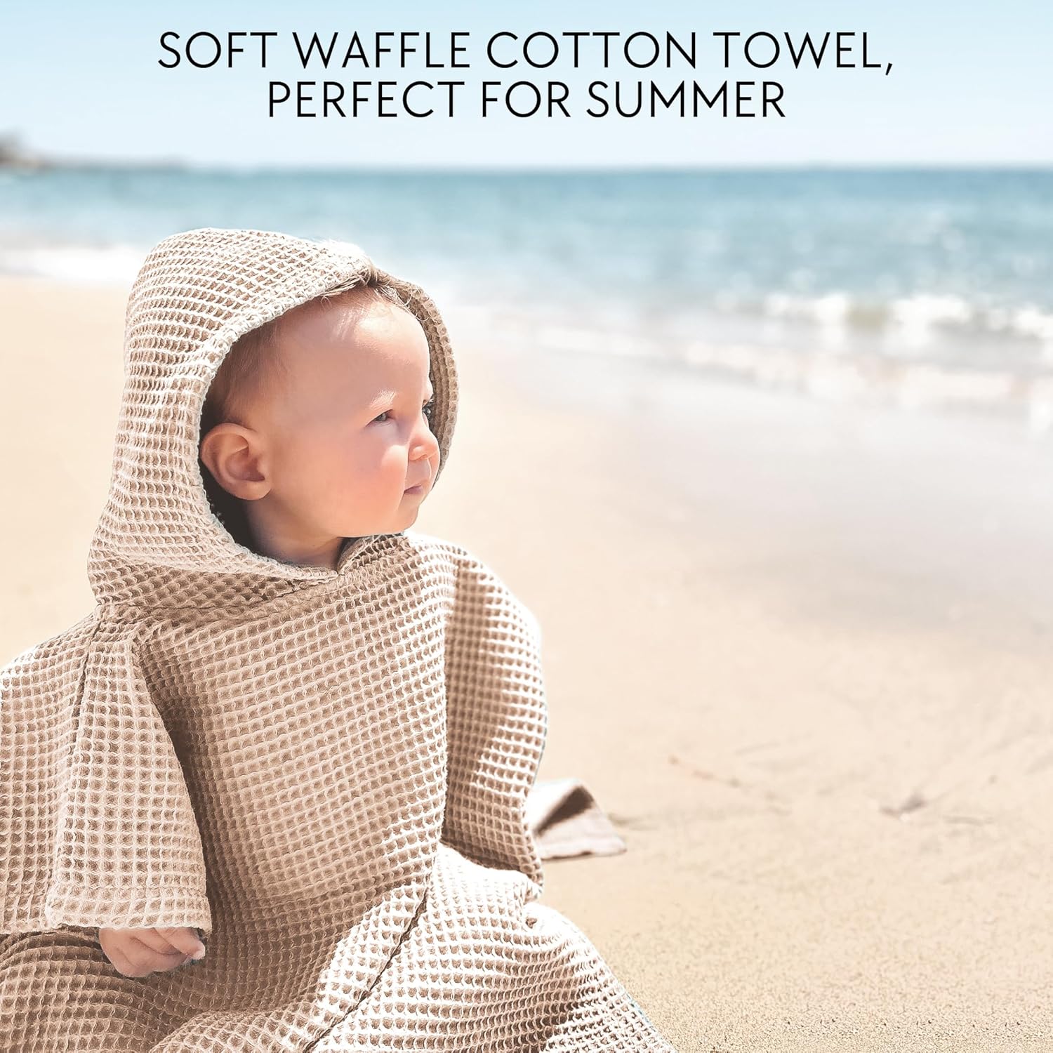 ZICOTO Soft Hooded Beach Towel for Kids