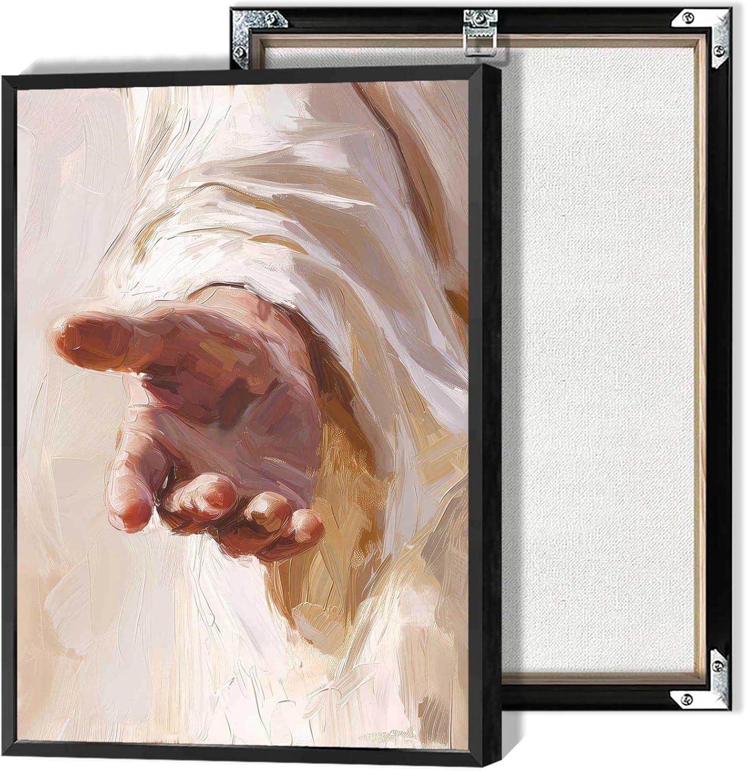 Hand Of Jesus Divine Mercy Framed Poster 12x16in