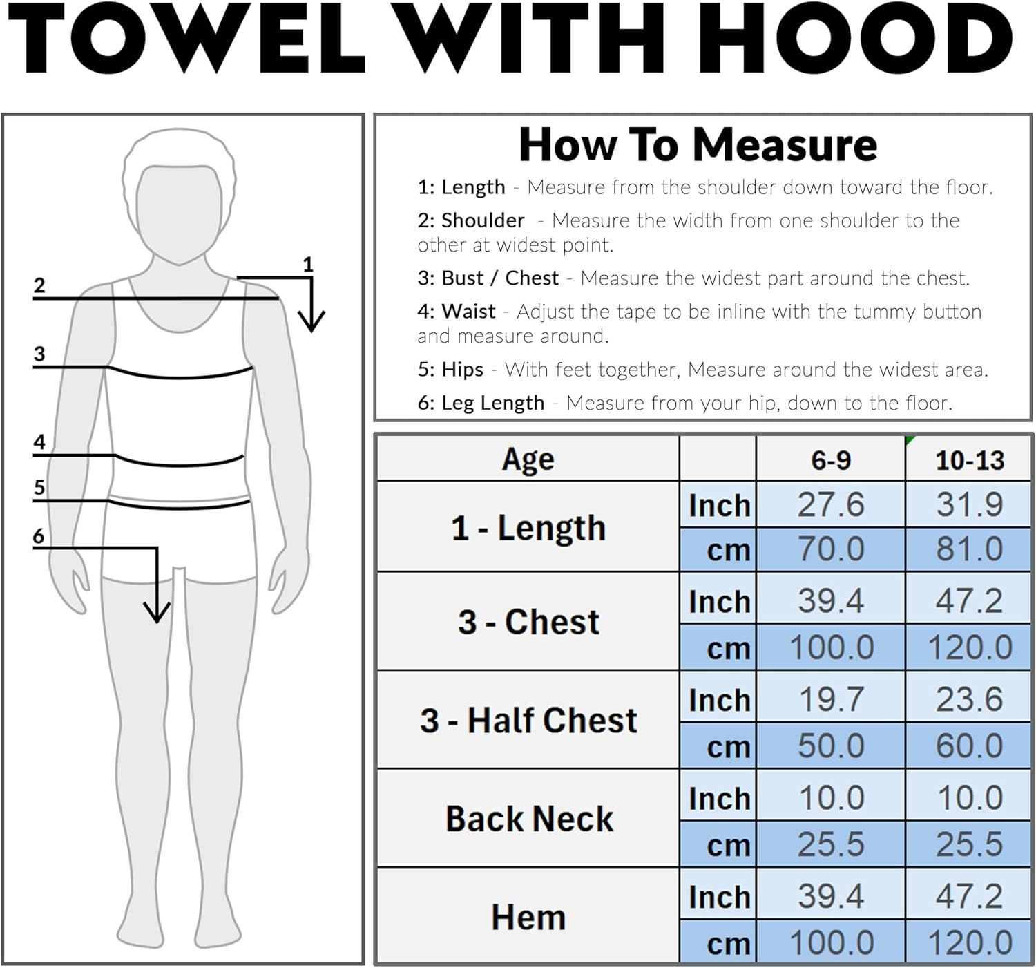Marvel Hooded Bath Towel for Kids 6-9 Years