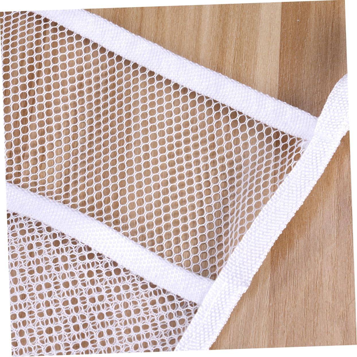 HOOTNEE Multifunctional Mesh Bath Toy Storage Bag with Strong Hooks and Drainage