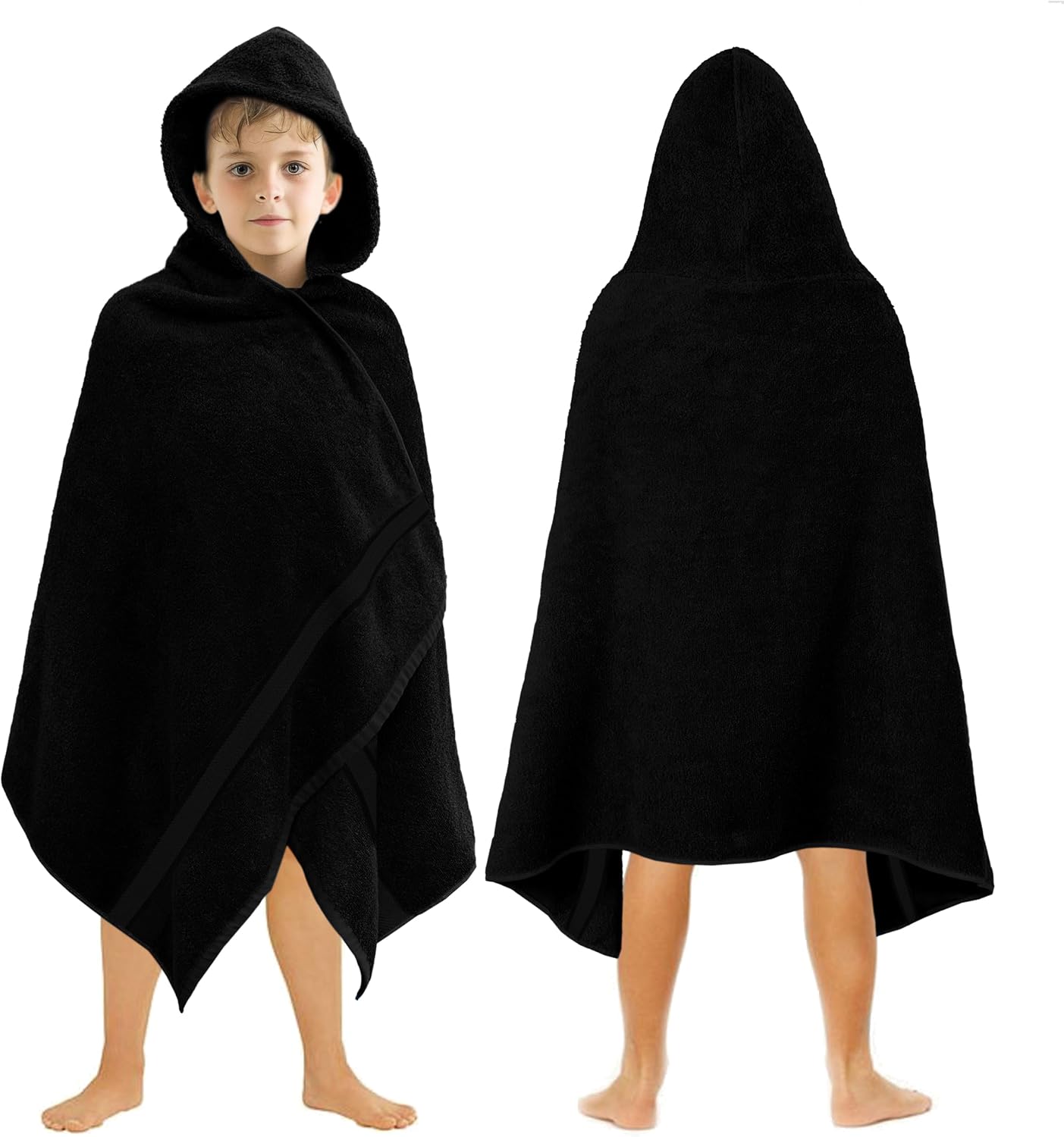 Original Kids Hooded Bath Towel - Ultra Soft 100 Cotton Terry