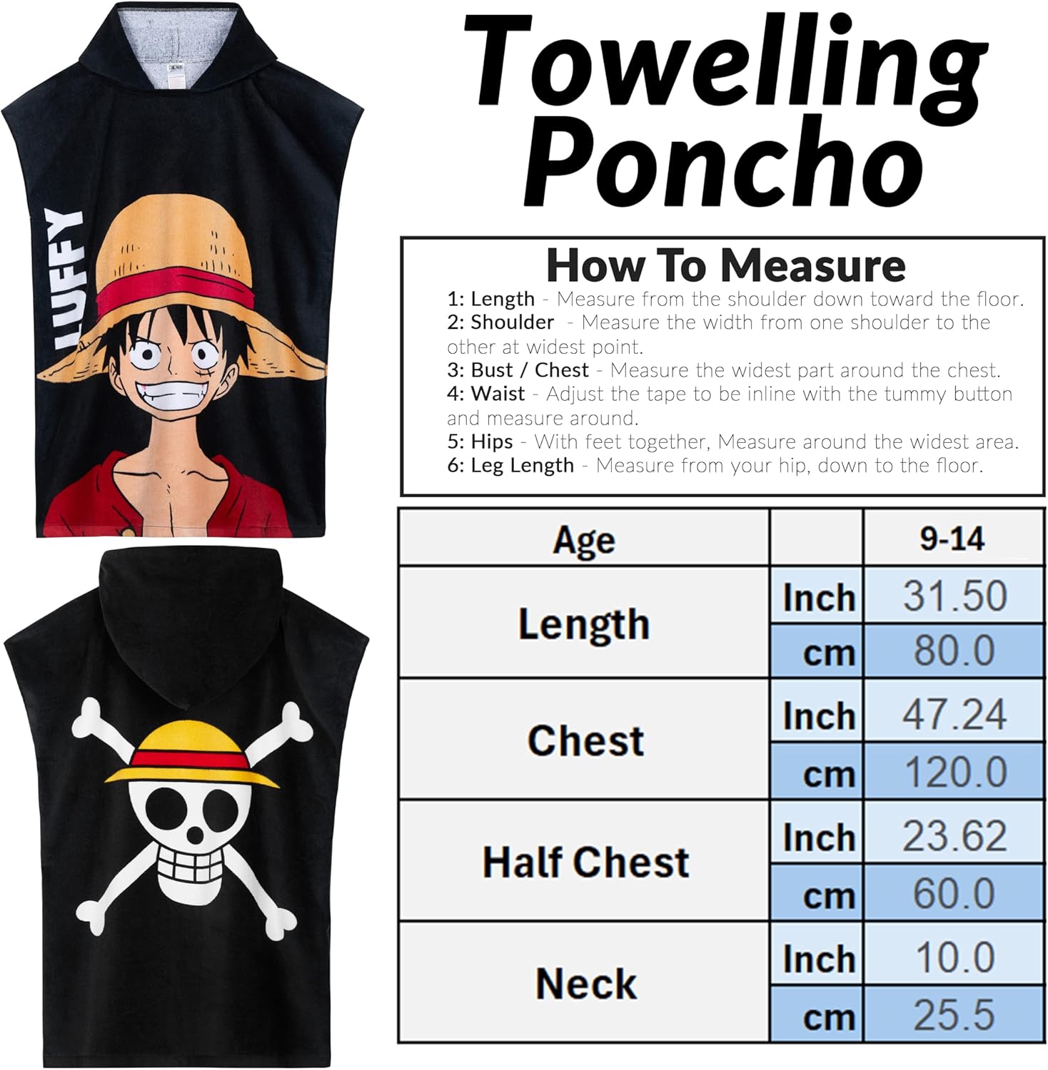 Get Trend One Piece Bath Towel with Hood for Kids