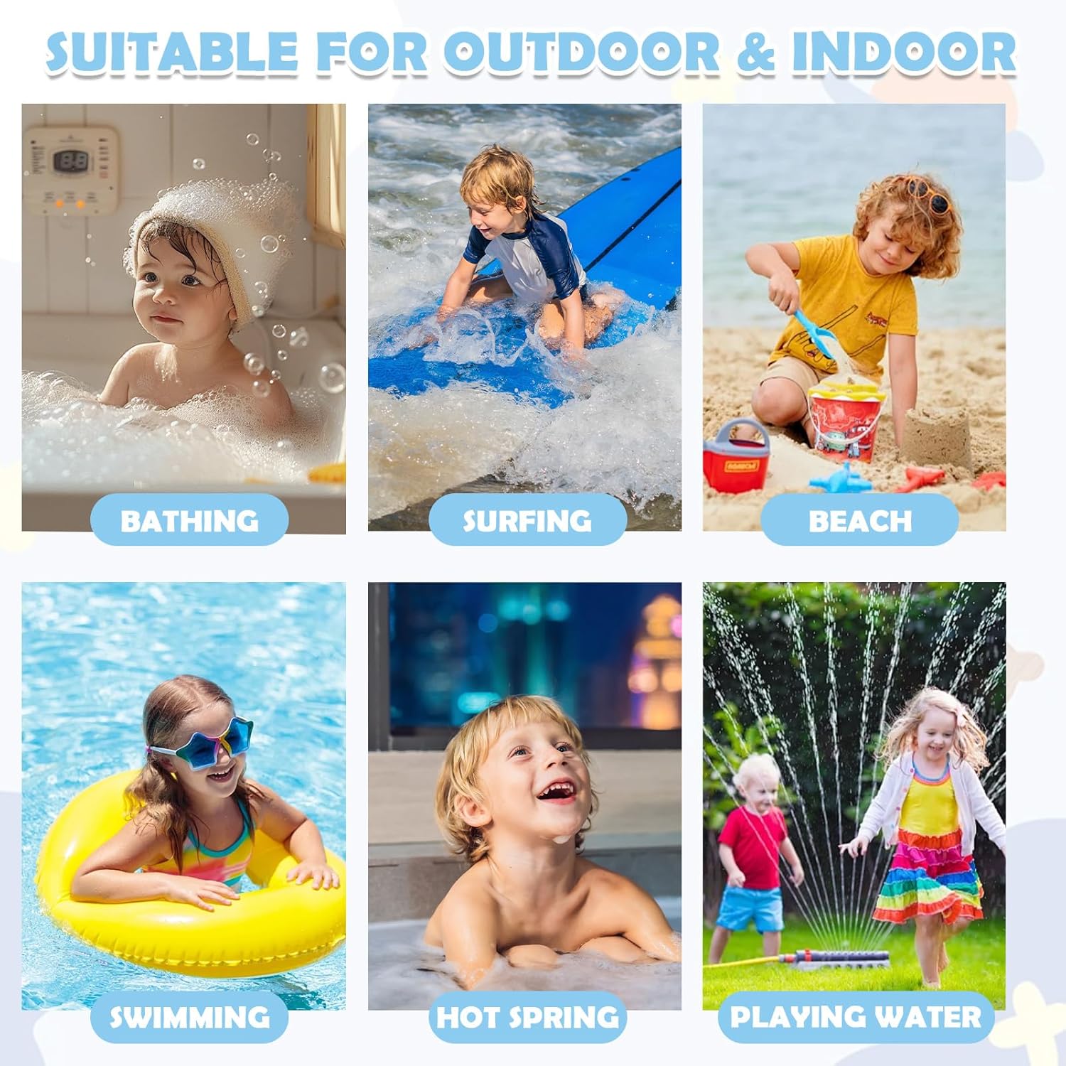 Kids Bath Towels with Hood for Girls and Boys
