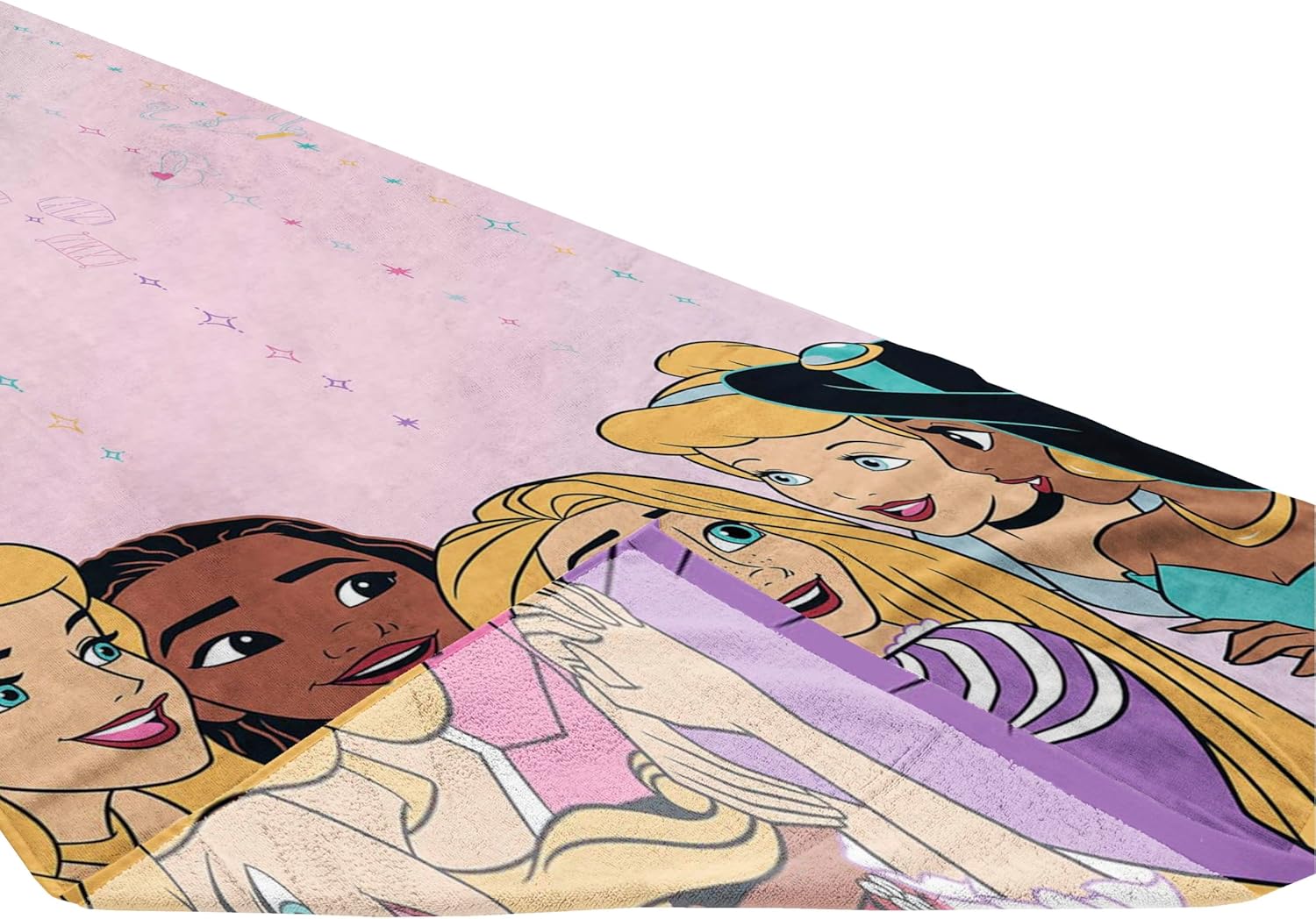 Jay Franco Disney Princess Kids Bath Towel - 28x58 Inch 100 Cotton
