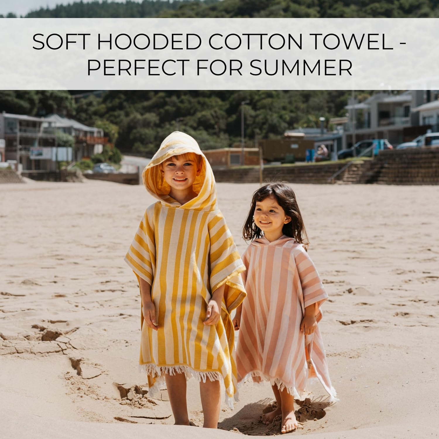 ZICOTO Stylish Hooded Beach Towel for Kids