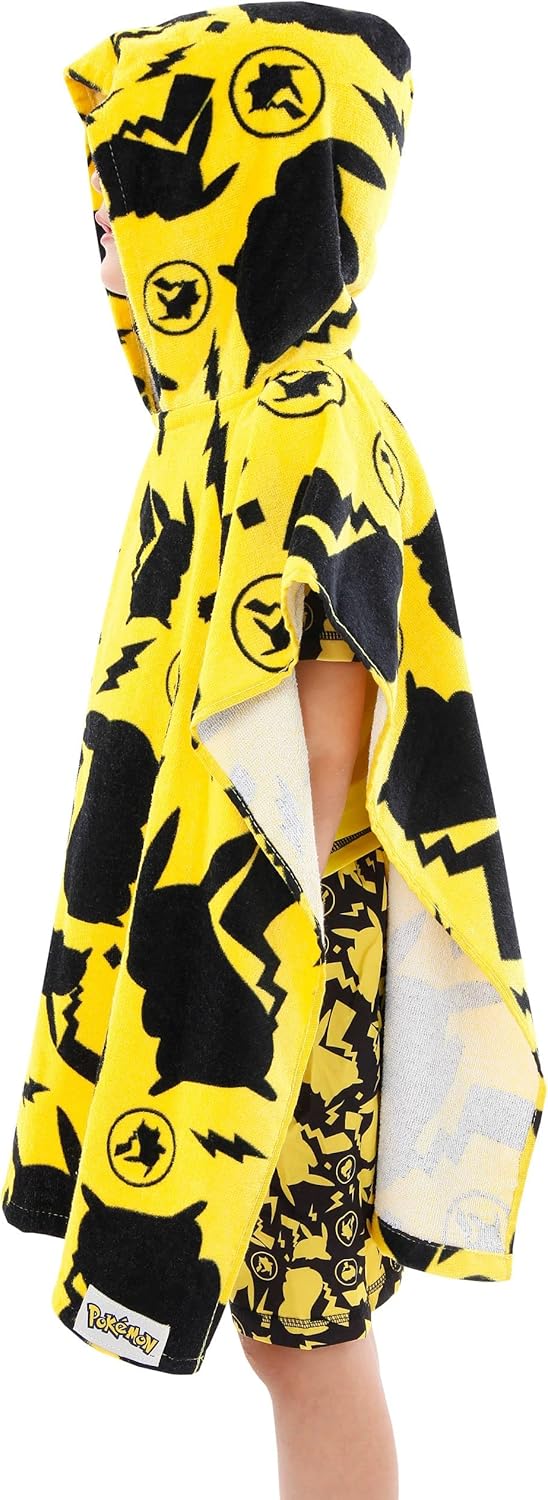 Pokemon Hooded Poncho Towel for Kids