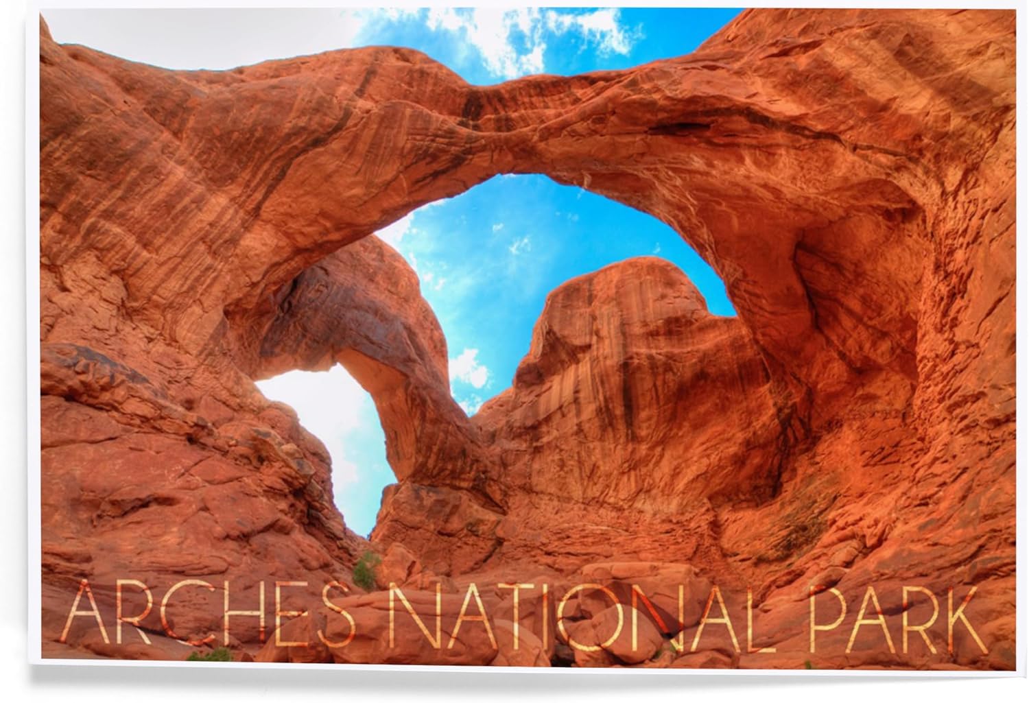 Lantern Press 8x12 Art Print Arches National Park Utah