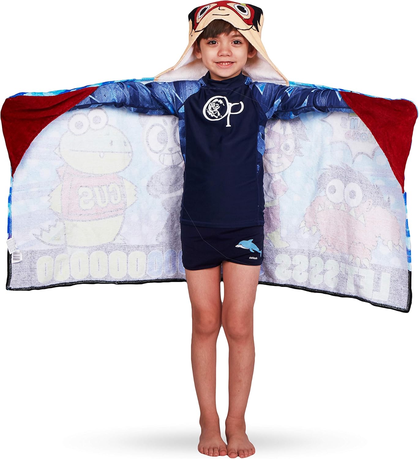 Franco Kids Bath and Beach Hooded Towel Wrap