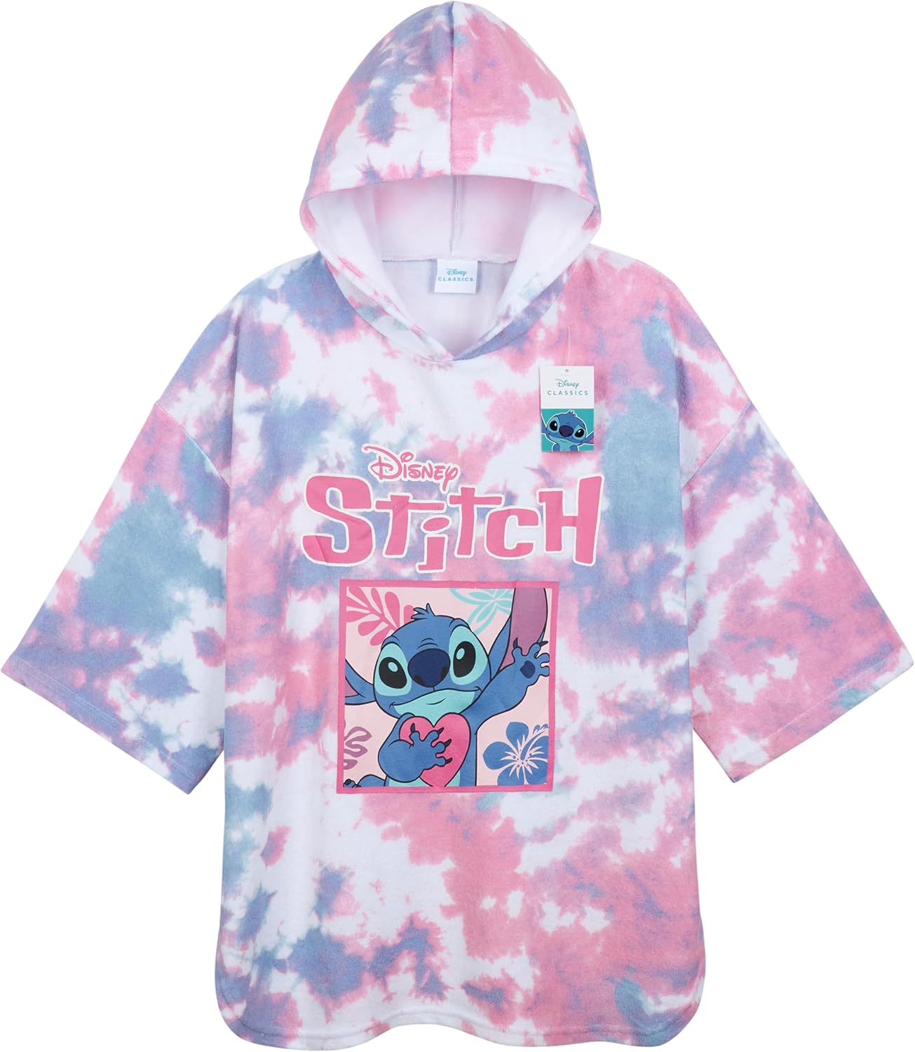 Disney Stitch Hooded Bath Towel for Kids