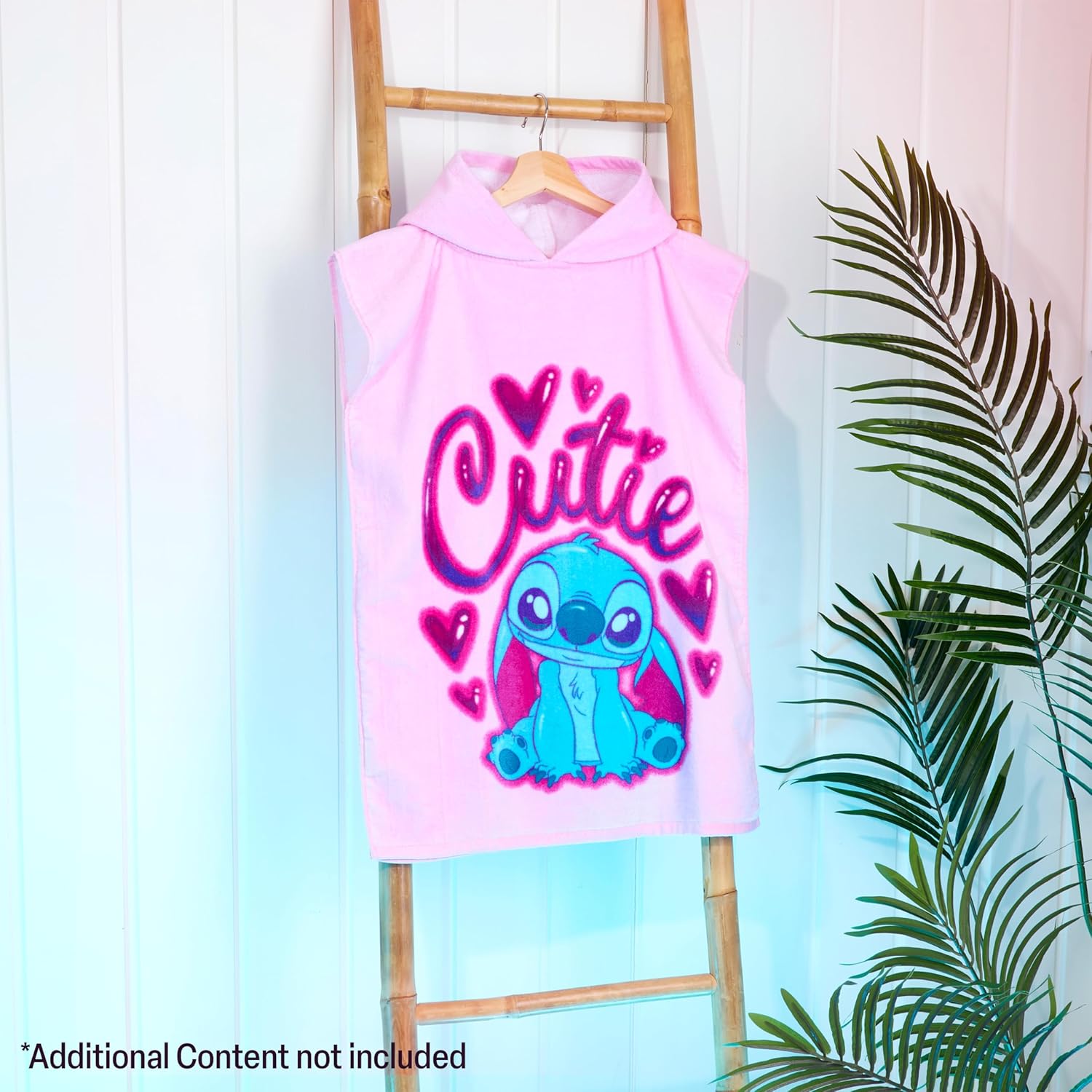 Disney Stitch Hooded Towel for Kids
