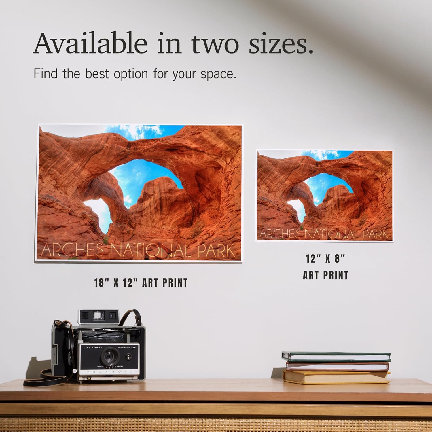 Lantern Press 8x12 Art Print Arches National Park Utah