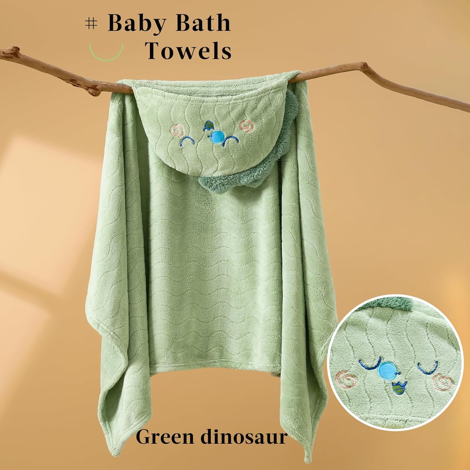 Yaiseiko Hooded Towel for Kids 2 Pack