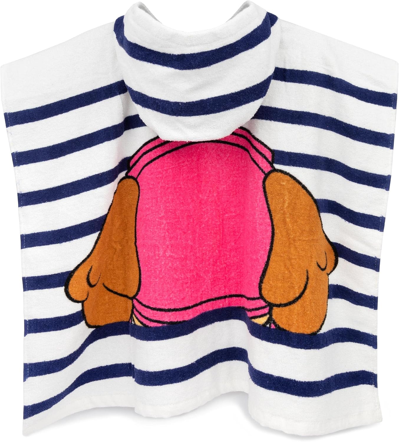 Paw Patrol Skye Towelling Poncho Girls White