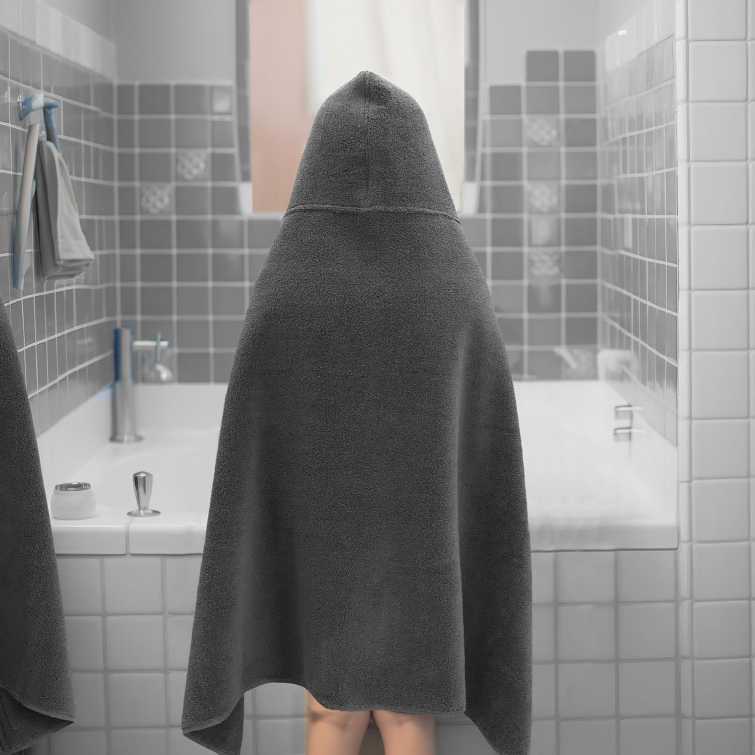 Original Kids Hooded Bath Towel Wrap - Super Soft 100 Cotton for Toddler