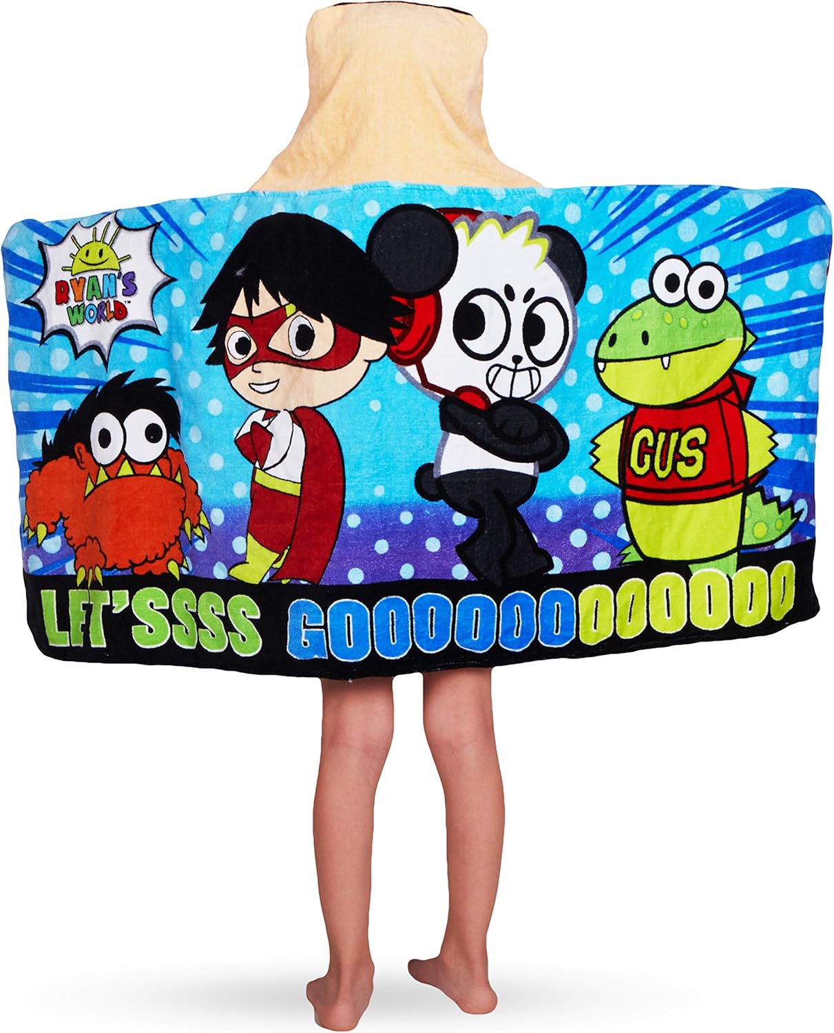 Franco Kids Bath and Beach Hooded Towel Wrap