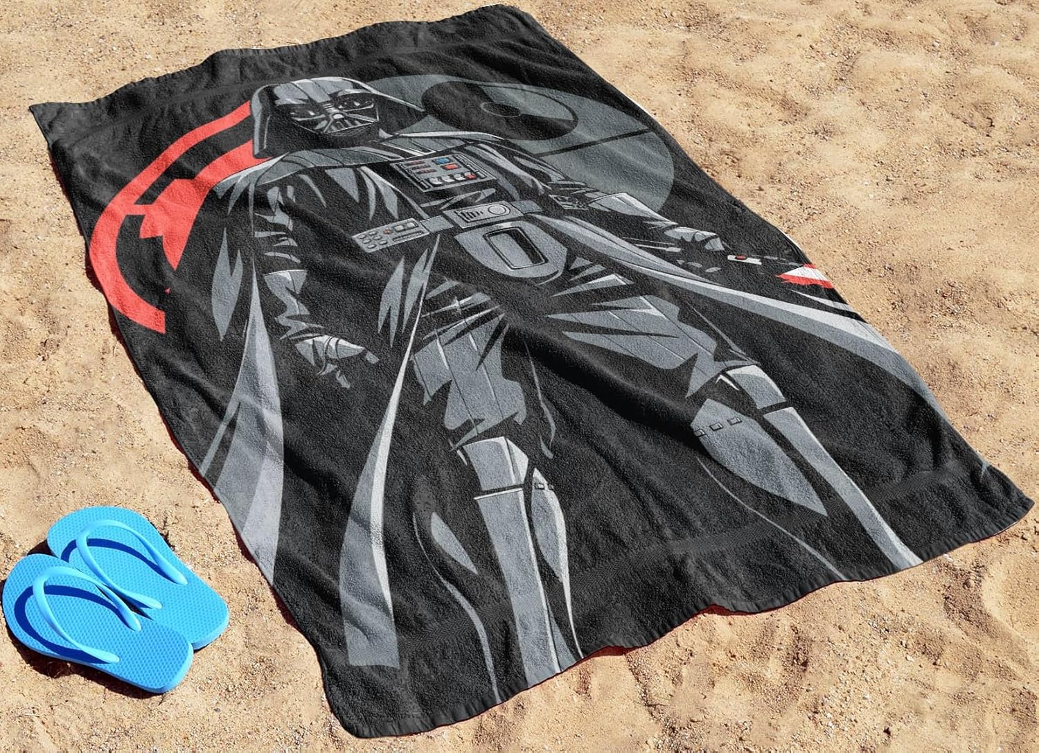 Jay Franco Star Wars Darth Vader Kids Bath Towel - 28x58